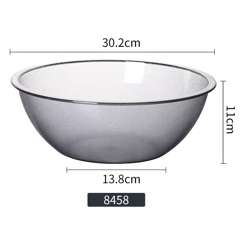 PC Plastic Self-Service Salad and Tea Pouring Bowl for Hot Pot and Cold Dishes.