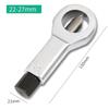 1PC 9-12 12-16 16-22 22-27mm Damaged Rusty Nut Splitter Spanner Cracker Separator Bolt Nut Extractor Remove Cutter Tool Wrench