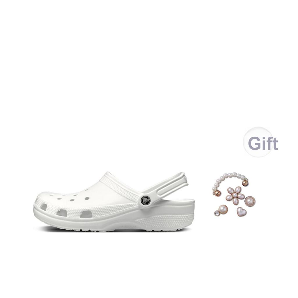Crocs Classic Clog White Unisex Sneakers 10001-100