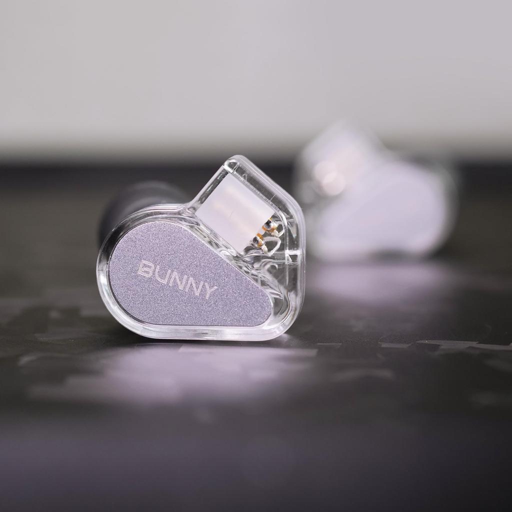 HiFiGo Tanchjim Bunny Gaming 1DD Single Dynamic Driver with Dual Magnetic Crystal Clear Sound and Style for Gamers and Audiophiles IEM, In-Ear