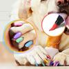 Yousheng 12-Color Pet Nail Art Pen Set Quick Dry Dog Nail Polish Pens for Puppy Cat Soft Brush Tip Creative Pet Grooming