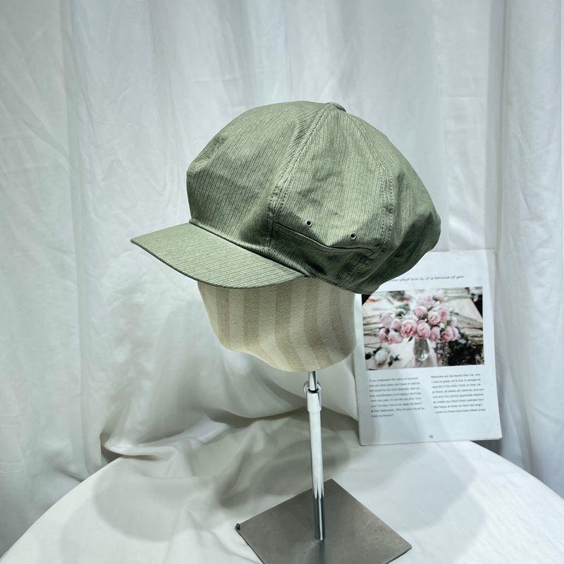 Japanese Retro Solid Color Beret Children Spring And Summer Fashion Literary And Artistic Painter Octagonal Hat Casual Cloud Newsboy Hat Tide