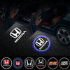 For 2Pcs Mugen Jazz Fit Accord CRZ Vezel Civic CRV Insight Crosstour H-RV NSX Car Door Projector Led Welcome Shadow Light