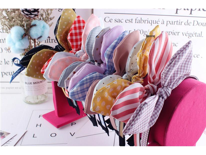 Korean Style Transparent Bow Headband for Children - Cartoon Hair Accessories for Girls