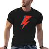 Blitz Bowie T-Shirt lustige T-Shirts Mann T-Shirts mit Aufdrucken T-Shirt Mann Baumwolle T-Shirt