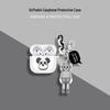 Compatible Soft Protective Case for AirPods Pro 2, AirPods 4, and AirPods 3 Earphones