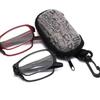 High-grade folding reading glasses portable ultra-light reading glasses the elderly anti-blue reading glasses I