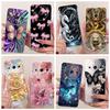 Soft Clear Silicone Casing For Realme 11 Pro 5G Phone Case Realme 11 Pro+ Cover Cartoon Cat Dragon Flower Butterfly Pattern