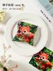 100Pcs/pack 10x10cm Plastic Cartoon Animal Self-Adhesive Cookie Snack Candy Snowflake Crispy Packaging Bags Birthday Party Gift