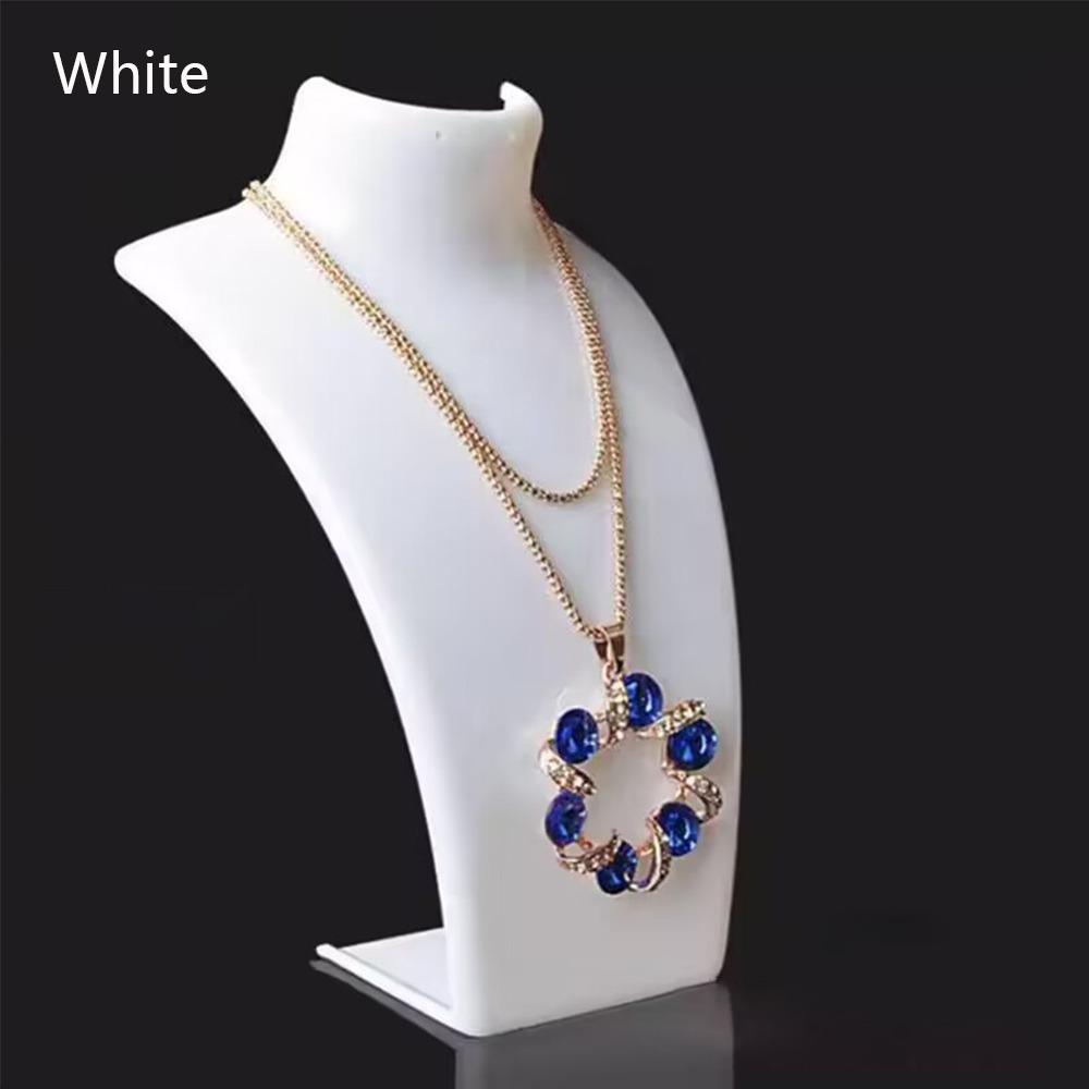 

Retail Shop Display Stand Pendant Display Display Shelf New Necklace Stand White