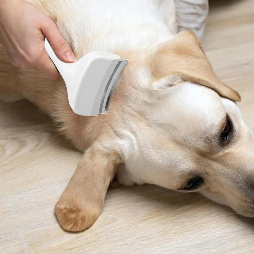 Slicker Brush For Dogs Undercoat Deshedding Tool For Dogs Cats Puppy Kitten Detangling Dematting Rake Shedding Tool For
