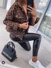 Leopard Print Denim Jacket for Women - European & American Fashion Style