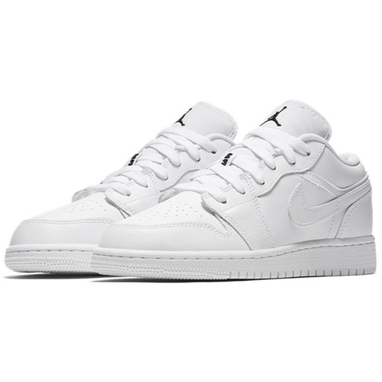 Jordan 1 Low GS Triple White 553560-110