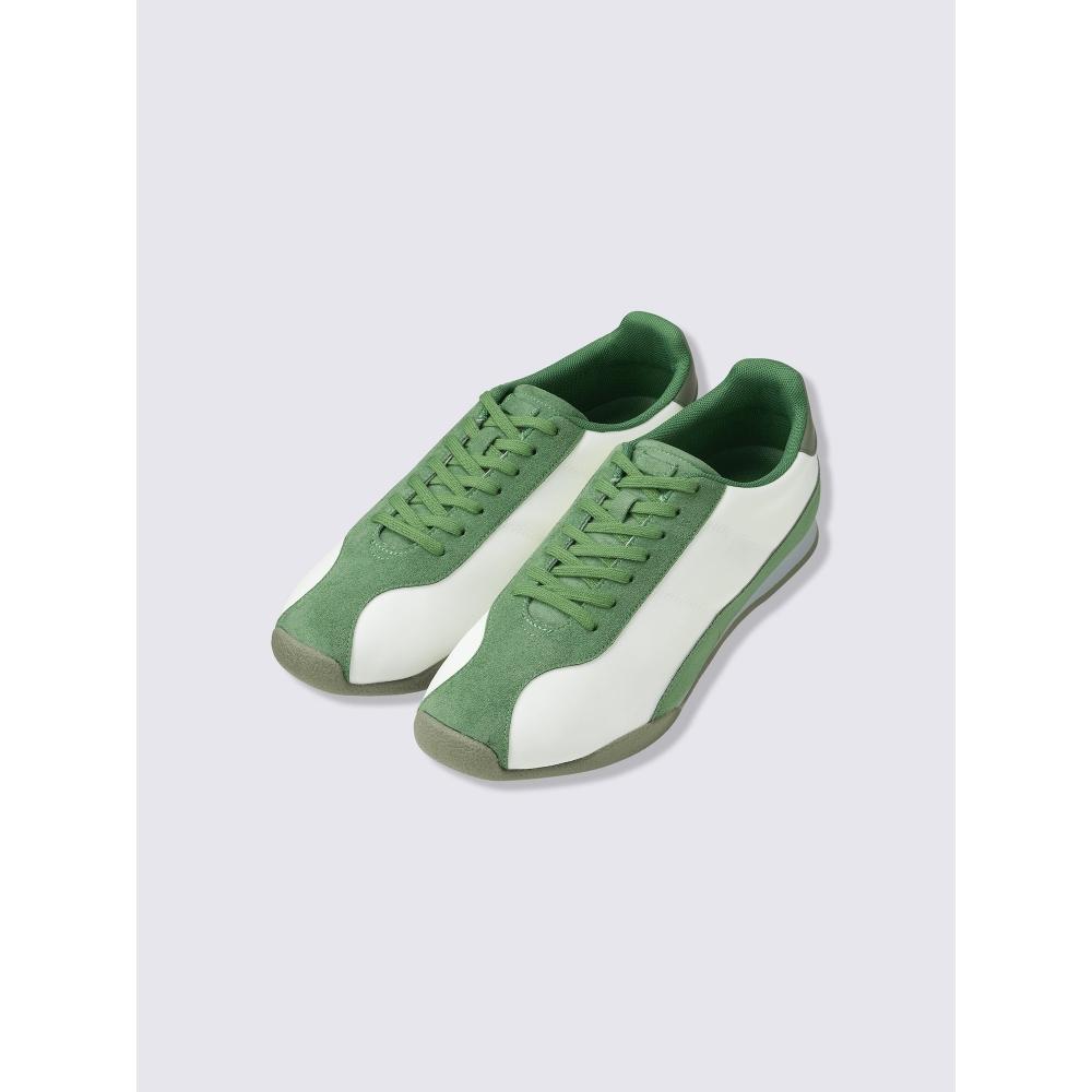 Gu By Uniqlo Nylon Combination Flat Sole Sneakers