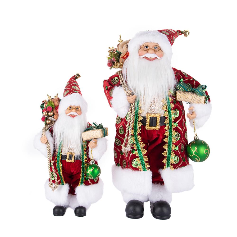 Gift Bag Santa Claus Plush Ornament