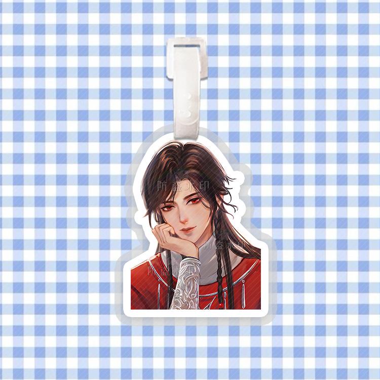 Heaven Official s Blessing Hua Cheng Charm - Luggage Tag & Backpack Pendant