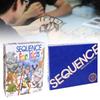 Fun And Engaging Sequence Game Classic Board Game For Family And Friends Gatherings