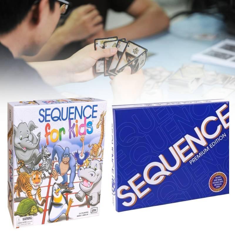 Fun And Engaging Sequence Game Classic Board Game For Family And Friends Gatherings