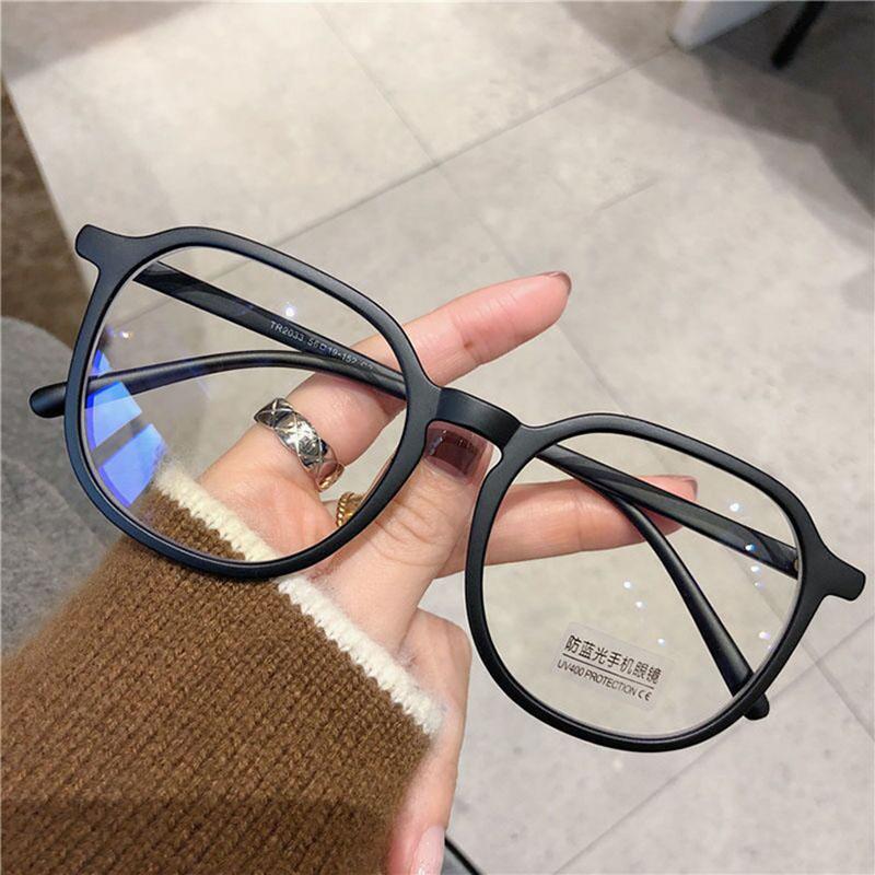 Ultra Light Polygon Frame Clear Lens Glasses Myopia Nerd Spectacles -0.5 -1.0 -2.0 To -6.0 Square Face Hyperopia +0.5 To +6.0