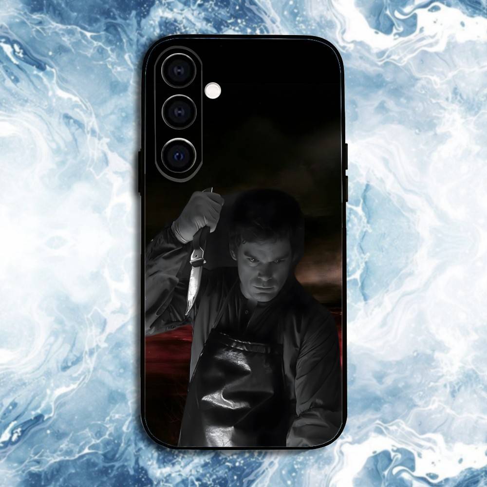 

Dexter Morgan Phone Case For Samsung Galaxy A73,A72,A71,A70,A53,A52,A51,Others Soft Black Shell Samsung a70