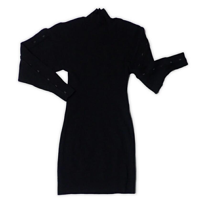 

[Used] DIESEL/Diesel knit dress black XS /b48-37