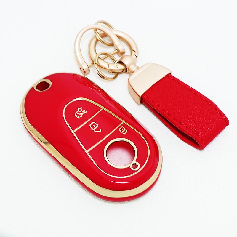 Fashion Style TPU For Mercedes Benz GLA GLB GLC CLA CLS E300 S450 S580 S500 C E S Class W206 W223 W214 Car Key Case Cover