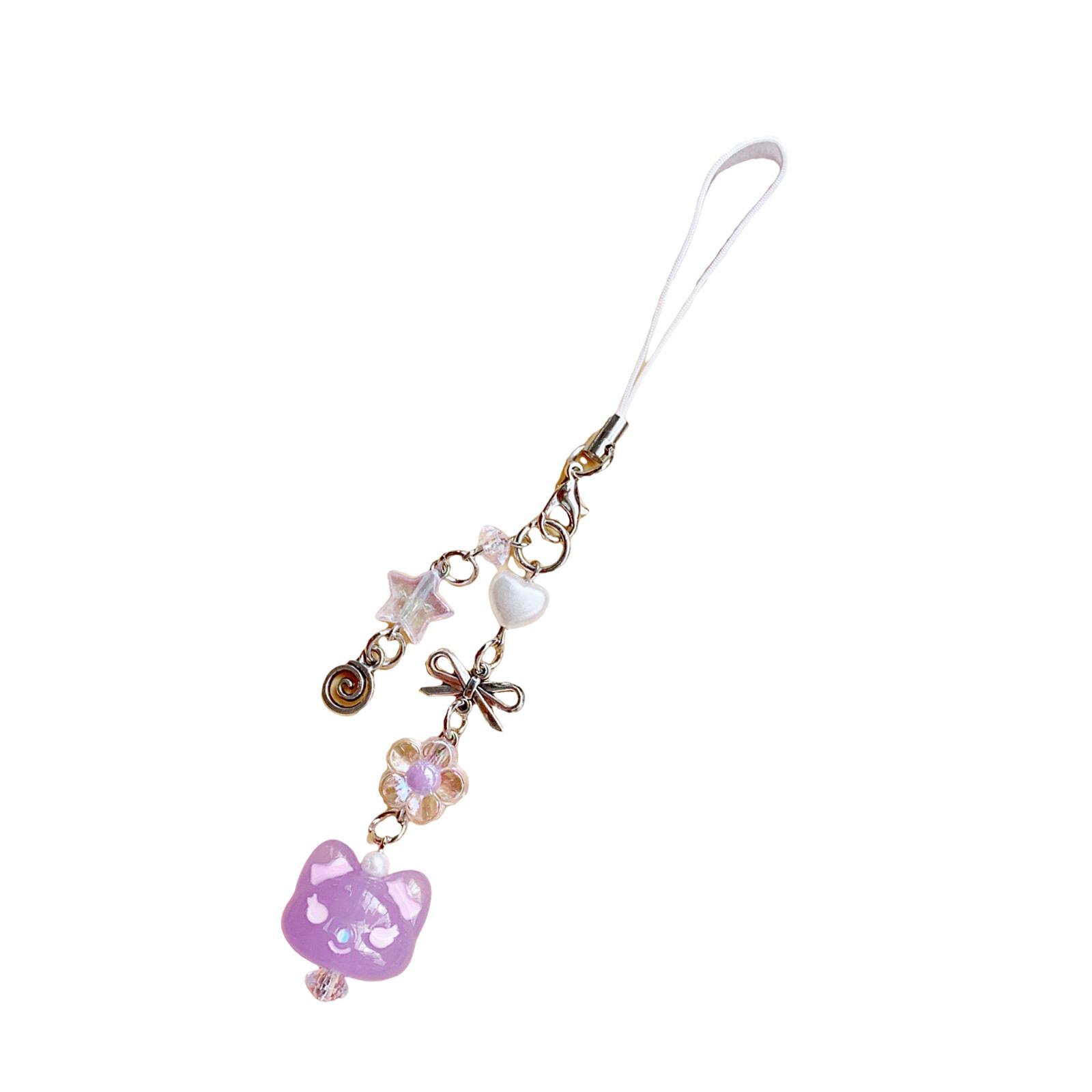 

Эстетические цепочки для телефона в форме сердца с подвеской на сумочку, модные украшения для ключей для модных аксессуаров T2