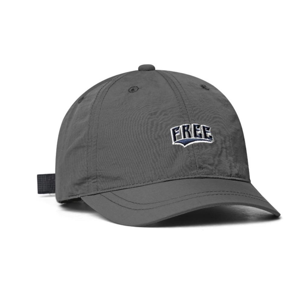 Quick-Drying Men Peaked Cap Japanese Casual Visor Hat Simple Short Brim Baseball Cap  Women