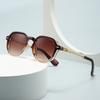  New Retro Oval Sunglasses Women Rivets Gradient Men Sun Glasses Shades UV400