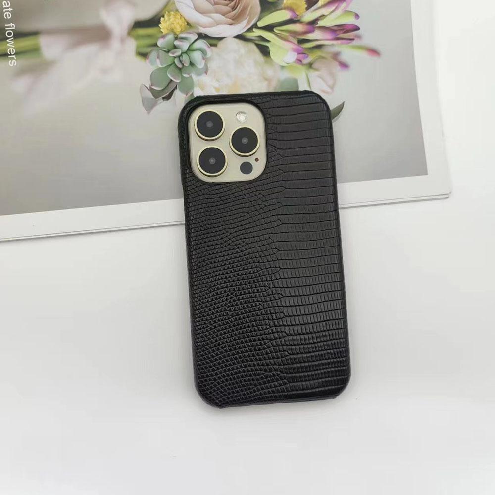 Lizard pattern is suitable for 17/16 iPhone case 15pro16promax hard case texture heat dissipation iPhone