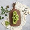 Solid Wood Chopping Boards with Handle, Cutting Board, Black Walnut Fruit Cutting Board, Western Restaurant Bread Board
