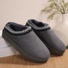 New Women's Wool Slippers Warm Platform Wool Low-top Snow Boots Slippers Women's Outdoor Anti-Slip Boots Shoes for Women
