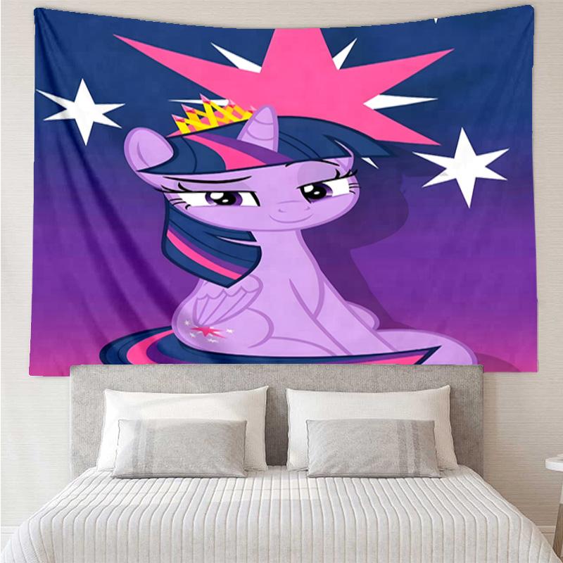 Twilight Sparkle's Unicorn Tapestry Hanging for Bedroom,Livingroom, Playroom,Decor Art Room Wall Tapestry Holiday and Birthday Gifts