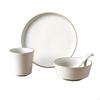Japanese Retro Ceramic Tableware Set, Bowl, Spoon, Mug, Bone Plate, Creative Restaurant Dinnerware