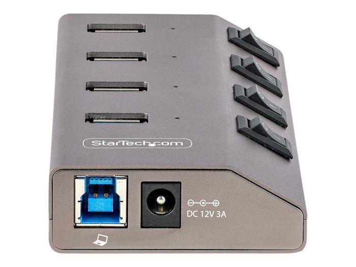 Hub usb - startech - 5g4aibs-usb-hub-eu - 4 ports - usb 3.2 gen 1 - plug and play