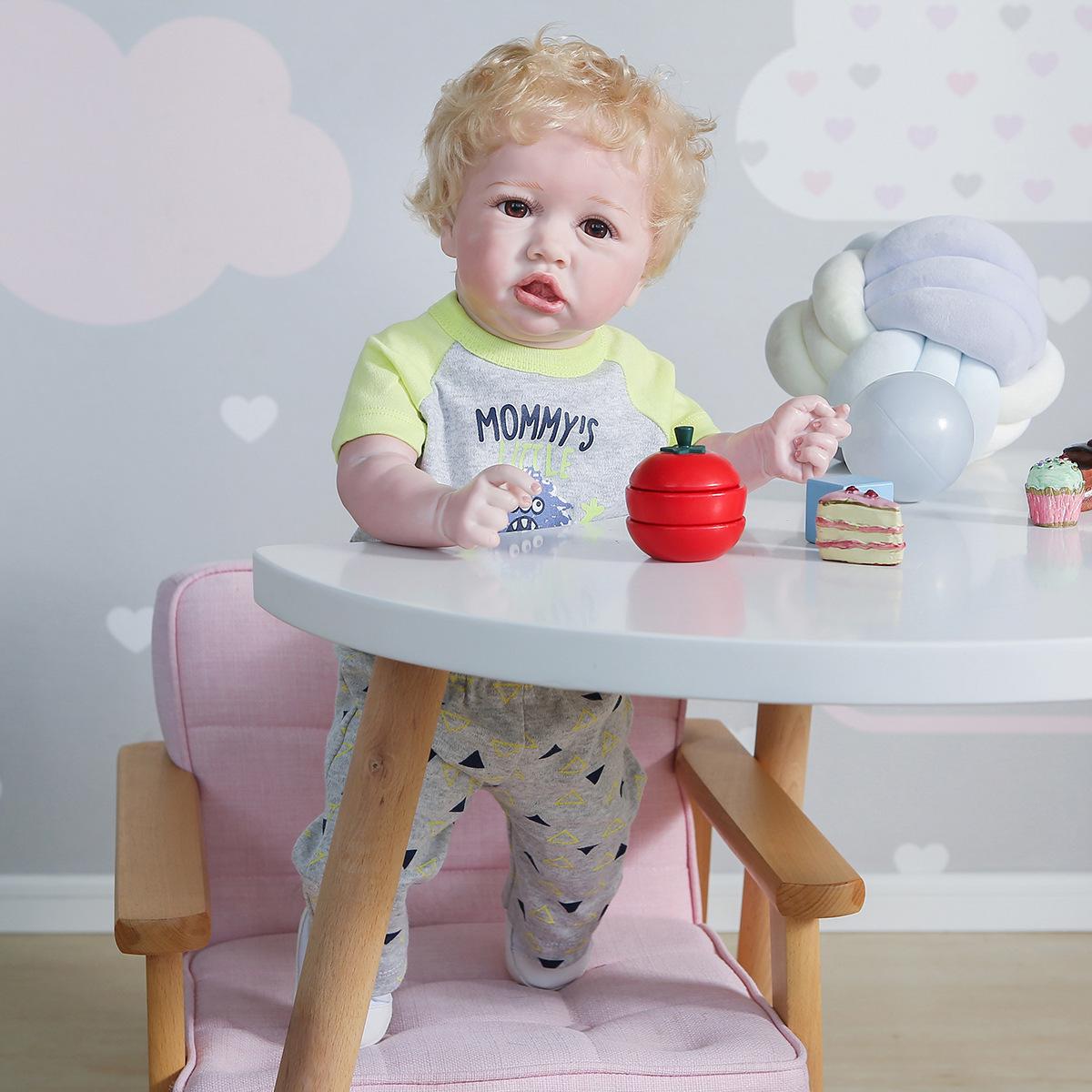 Saskia Reborn Toddler Boy Doll - Lifelike Baby Simulation
