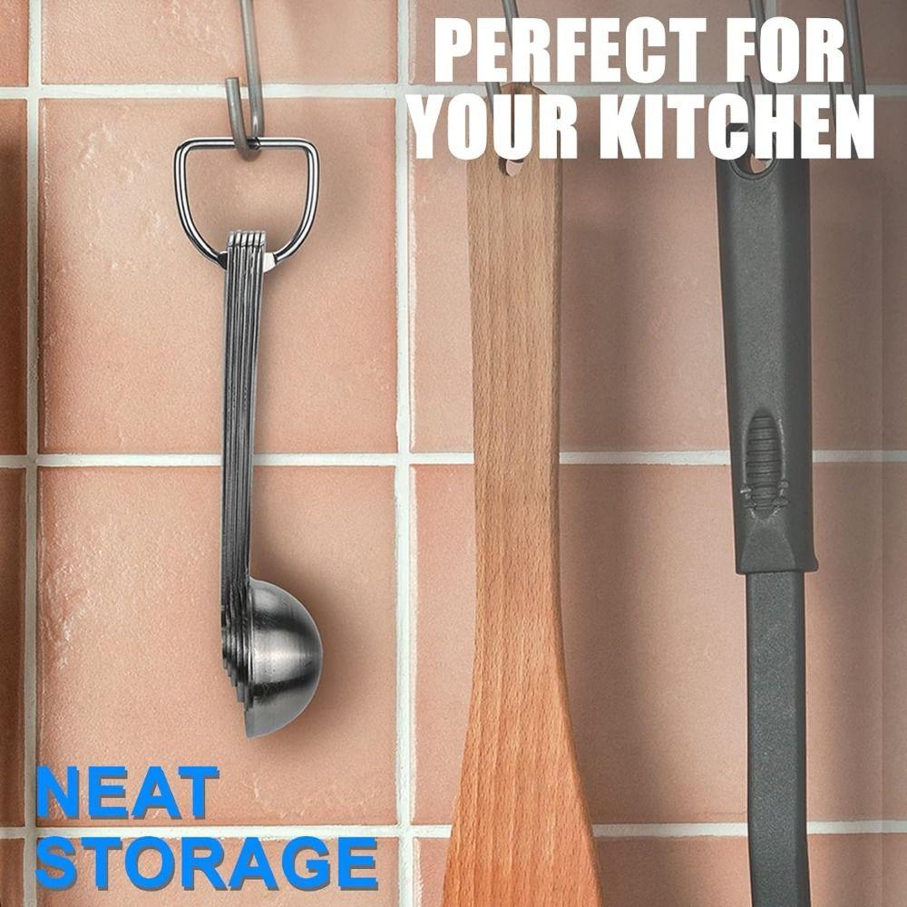 7/15/16 Stück Messbecher- und Löffel-Set mit Skala Genaues Küchenmesswerkzeug Geschenk