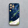 The Little Prince Starry Sky Phone Case For iPhone 17 16 15 14 Pro Max Plus 13 12 11 Pro Max Mini XR XS X 7 8 SE2 Shell Fundas