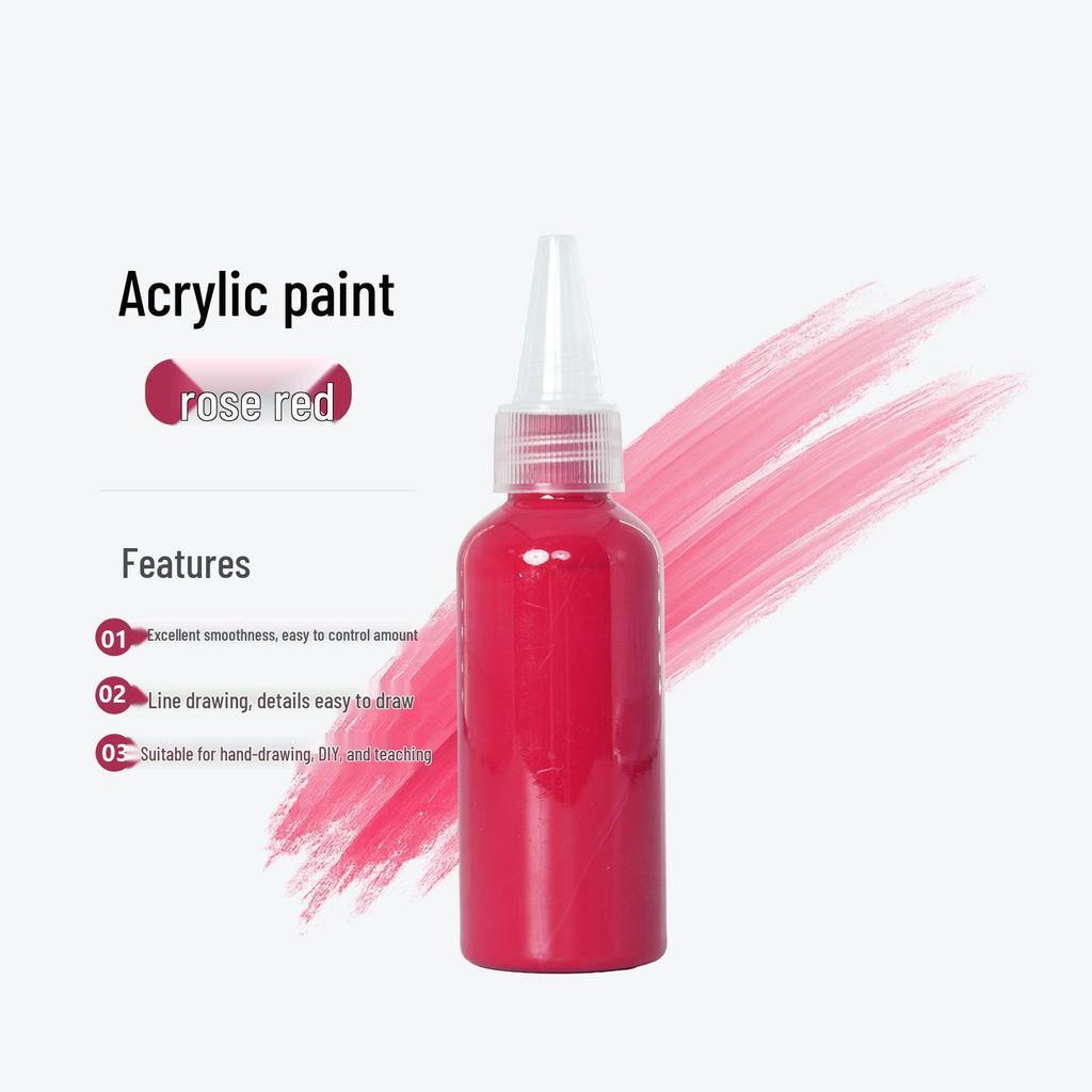 100ml Waterproof Acrylic Paint Set for Children's DIY Projects & Plaster Dolls.