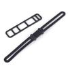1 Set Fahrräder Silikonband Radfahren Lenkerhalter Halter Elastikband Bandagen Gürtel Fahrräder Licht Ersatzhalterung