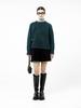Chaenseseunoi Boucle Reglan Round Knit - Deep Green /W244Tp04Gn