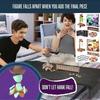 Funny Magnetic Hangman Mystery Word Game 2-person Challenge Game^* Magnetic Hanger Mystery@8 Family Gathering Game Toy Christmas