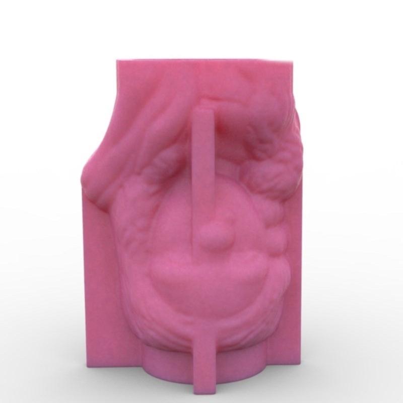 Silicone Clay MouldS Flowerpot Molds Girl Shaped Silicone Pen Holder Moulds for Succulent Planters Flowerpot Pen Holder