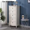 American Solid Wood Five-Drawer Chest - Living Room/Bedroom Storage Cabinet
