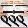 10 Pieces Bicycle Wheel Stabilizer Straps Reusable Bike Rack Tie Down Straps Nylon Bicycle Accessories for Transporting Bicycles