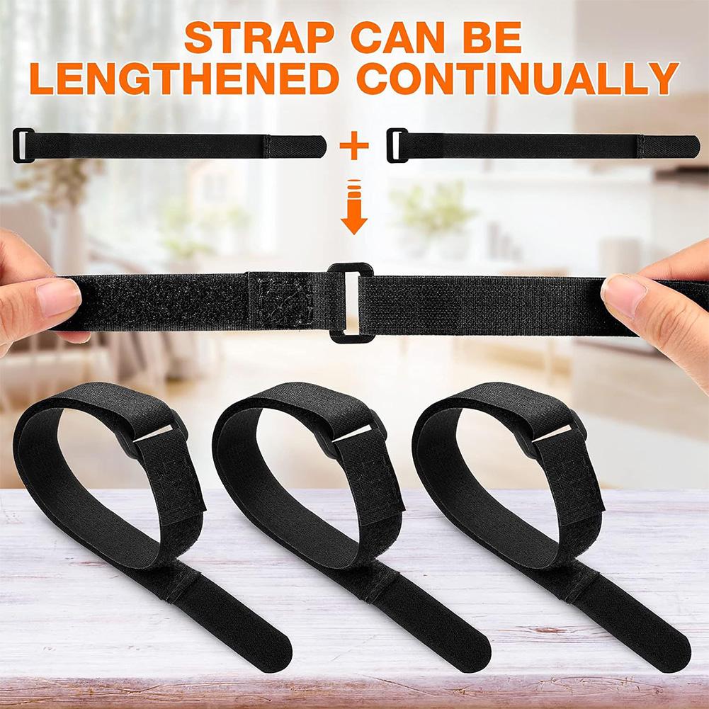 10 Pieces Bicycle Wheel Stabilizer Straps Reusable Bike Rack Tie Down Straps Nylon Bicycle Accessories for Transporting Bicycles