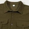 Men Short Sleeve Button Down Shirt Two Chest Pockets Classic Collar Fit Casual Shirt for Daily Wear