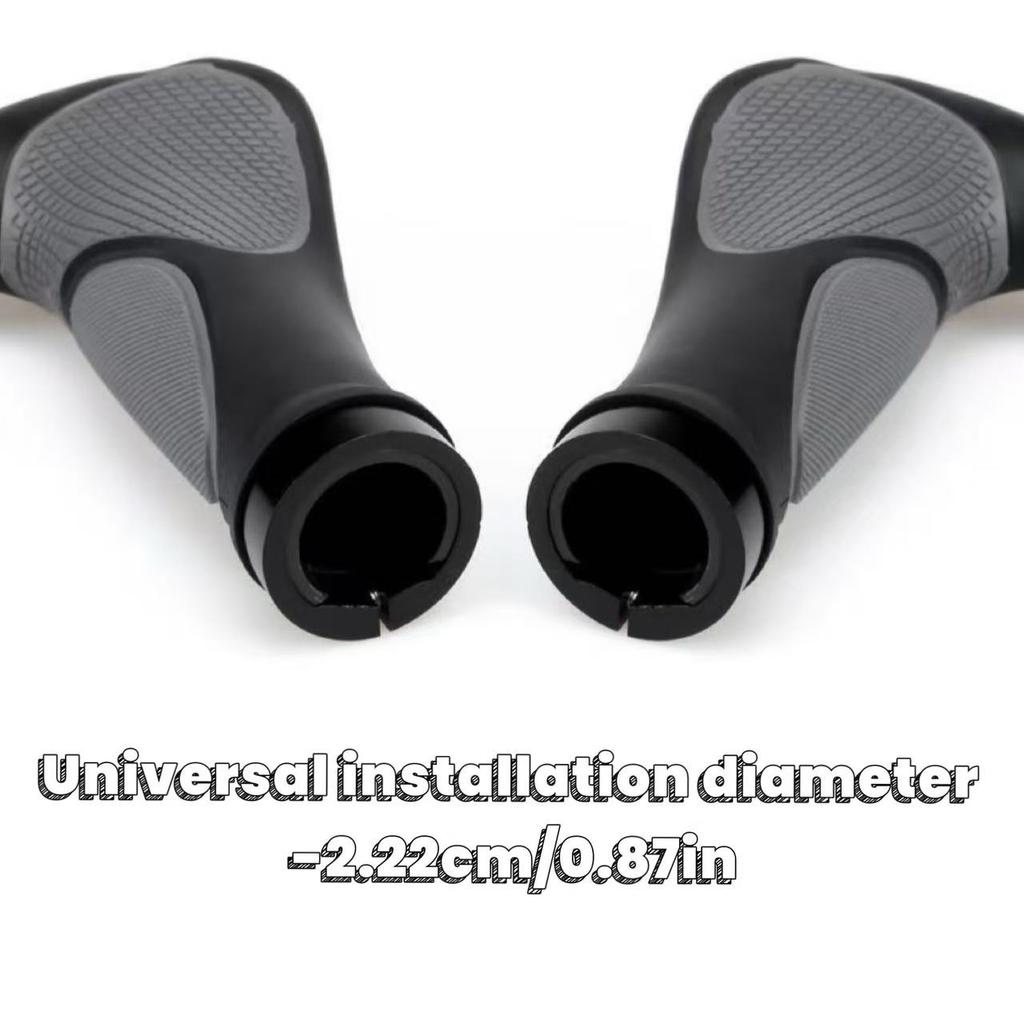 Ergonomic bicycle grip with secondary handle, mountain bike grip, bicycle handlebar cover