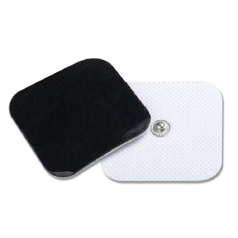 5x5cm Non-Woven Button Electrode Patch - Universal Silicone Massage Acc.