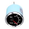 52mm Boat Trim Gauge Pointer Display UP to DN Accurate IP67 Waterproof for Yachts Fishing Boats